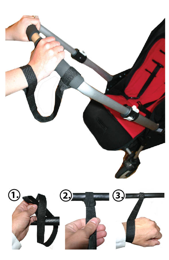 AddBaby käsiremmi rattaisiin - Muhvit ja remmit käsille - 7350041191124 - 2