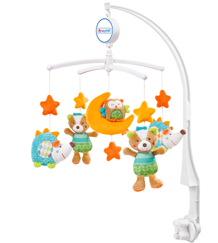 Fehn sänkymobile kettu ja siili - Sänkymobilet - 4001998071214 - 1