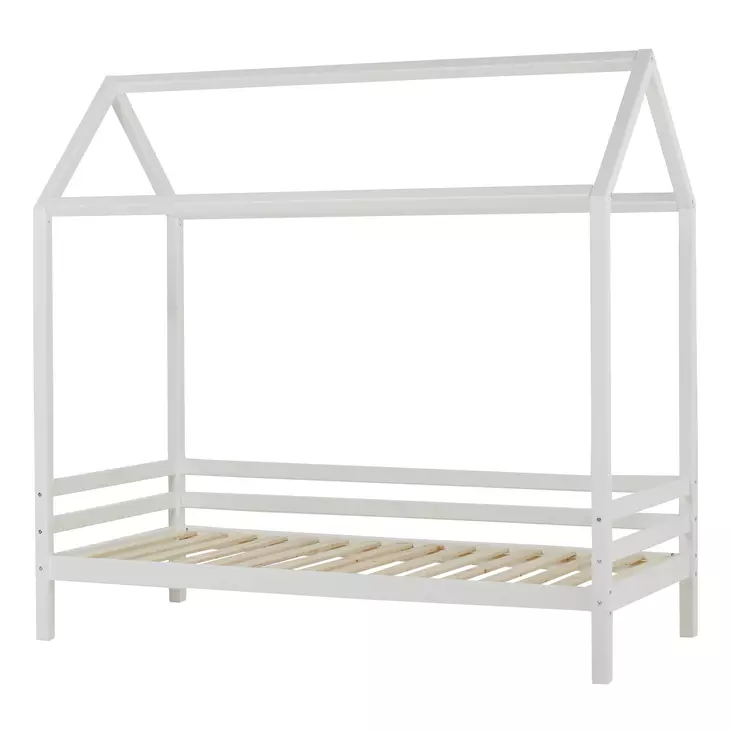 Talosänky 90x200cm - valkoinen - Lasten sängyt ja lisäosat - 5706558043784 - 1