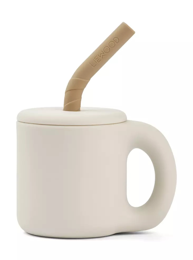 Liewood silikoninen muki pillillä - Mukit ja nokkamukit - 5715335087644 - 1