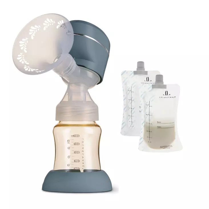 Lola & Lykke rintapumppu ja maidonsäilytyspussit 30kpl - Rintapumput ja lisävarusteet - 6430021415264 - 1