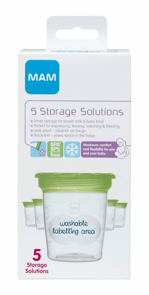 Mam maidonsäilytyspurkit - Äidinmaitopullot ja pullopussit - 9001616285004 - 1
