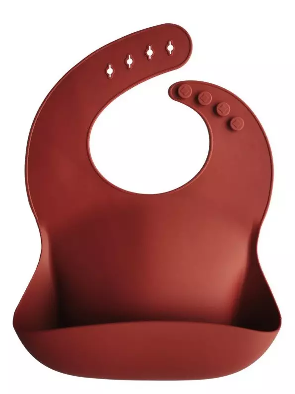 Mushie silikoninen ruokalappu - Ruokalaput - 1515421554 - 1