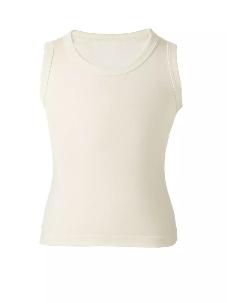 Ruskovilla hihaton aluspaita - silkkivilla - Silkkivilla - 21021474584 - 1