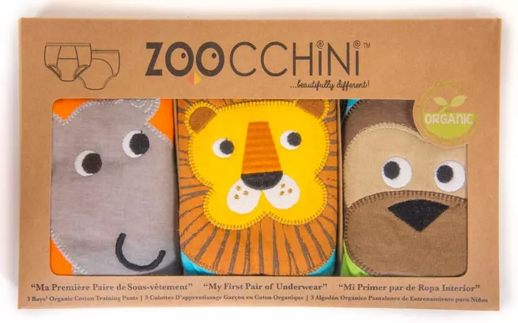 Zoocchini kuivaksiopetteluhousut - Safari Friends, pojat - Koko 2-3 -v. - 2150012474 - 1