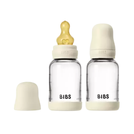 BIBS lasinen tuttipullo 2kpl 120ml - Lasiset tuttipullot - 5713795274925 - 1