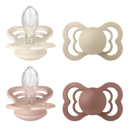 BIBS Supreme tutti 6-18kk 4-pack silikon - Tutit - 5713795280285 - 1