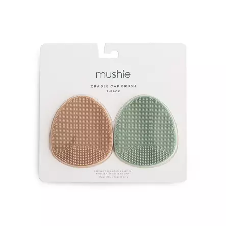 Mushie silikoninen kylpyharja 2 kpl - Pesusienet ja lämpömittarit - 840355800845 - 2