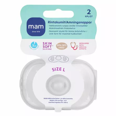 Mam rintakumit 23mm 2kpl - Rintapumput ja lisävarusteet - 9001616865145 - 1