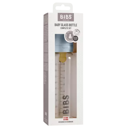 BIBS lasinen tuttipullo 225ml - Lasiset tuttipullot - 5713795238705 - 2