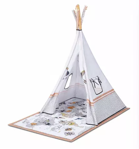 Kinderkraft Tippy teltta leikkimatto - Leikkimatot ja jumppamatot - 5902533915835 - 1