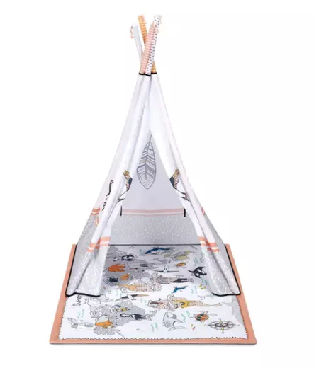 Kinderkraft Tippy teltta leikkimatto - Leikkimatot ja jumppamatot - 5902533915835 - 2