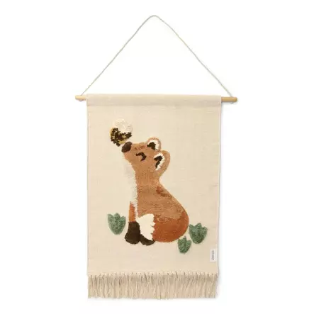 Little Dutch Seinävaate Fox - Seinätarrat, mitat ja kellot - 8721122585405 - 1