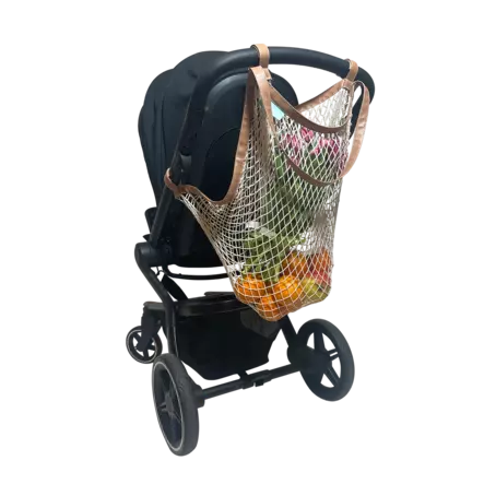 Najell verkkokassi rattaisiin - Lokerikot rattaiden työntöaisaan - 7350080243235 - 1