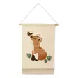 Little Dutch Seinävaate Fox - Seinätarrat, mitat ja kellot - 8721122585405 - 1