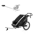 Thule Chariot Lite 1 urheilukärry hiihtosetillä - Urheilukärryt - 872299085215 - 1