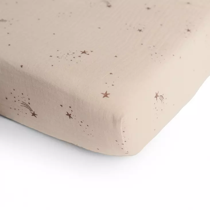 Mushie muotoonommeltu lakana 60x120 cm - Lakanat - 810052464107 - 1