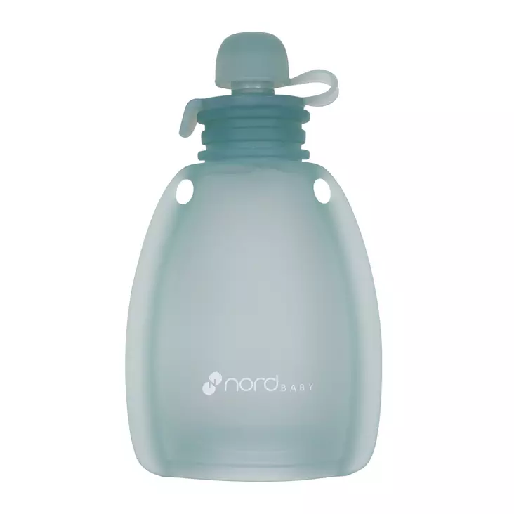 Nordbaby silikoninen ruokapussi - Imukuppilautaset ja imukupit - 4743348300925 - 1