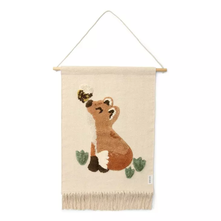 Little Dutch Seinävaate Fox - Seinätarrat, mitat ja kellot - 8721122585405 - 1