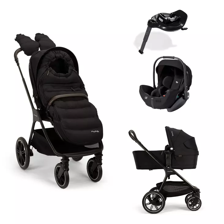 Nuna Triv LX starttipaketti (Joie i-Level Pro turvakaukalolla) - Lastenvaunujen starttipaketit - 930433100205 - 1