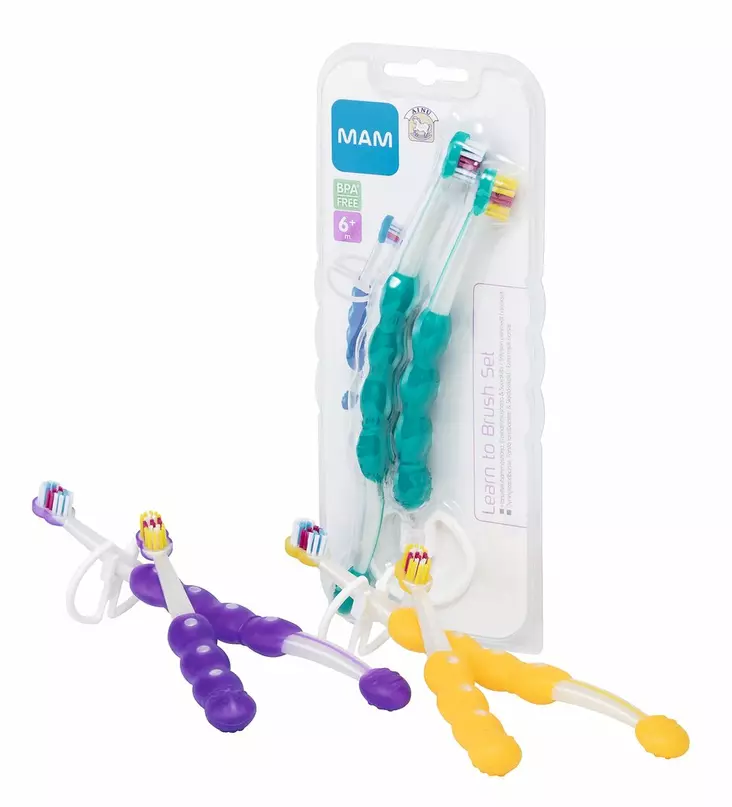 Ainu Mam hammasharjasetti alk. 6 kk - Hammasharjat ja -tahnat - 9001616108525 - 3