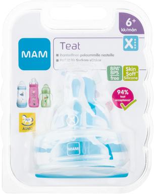 Ainu Mam TeatX 2 kpl vellitutti alk. 6kk - Tuttipäät, juomanokat ja korkit - 9001616003165 - 2