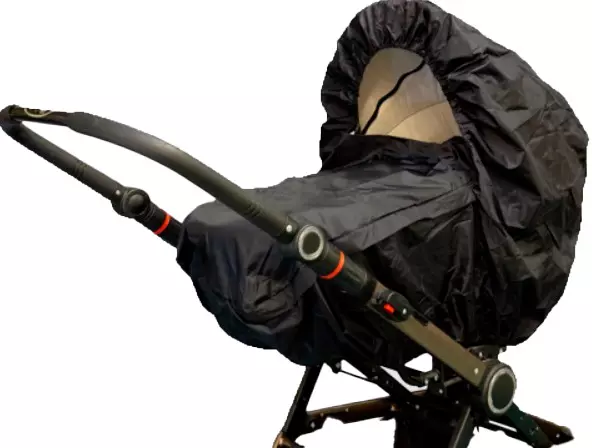 Anne&Mikael sadesuoja yhdistelmävaunuun - Sadesuojat yksilörattaisiin - 6430059732005 - 1