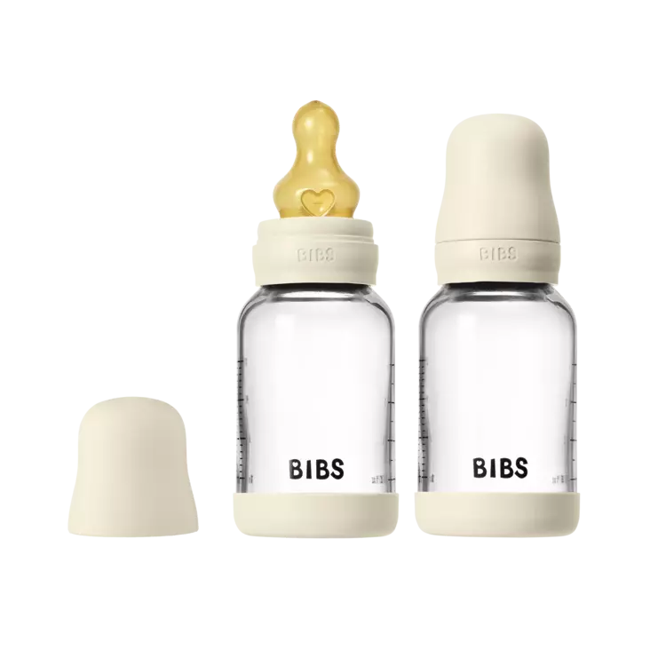 BIBS lasinen tuttipullo 2kpl 120ml - Lasiset tuttipullot - 5713795274925 - 1