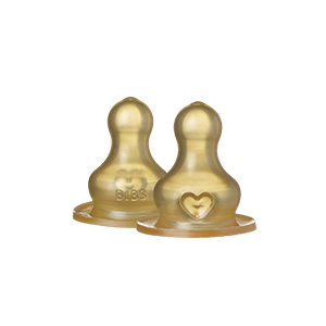 BIBS pullotutti luonnonkumi 2kpl - Tuttipäät, juomanokat ja korkit - 5713795254545 - 1