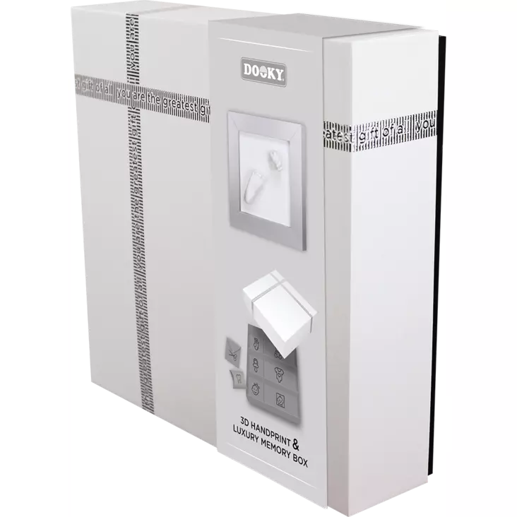 Dooky 3D kipsikehys ja muistolaatikko - Hopeoidut, kipsi- ja luonnonkumituotteet - 5038278004135 - 1