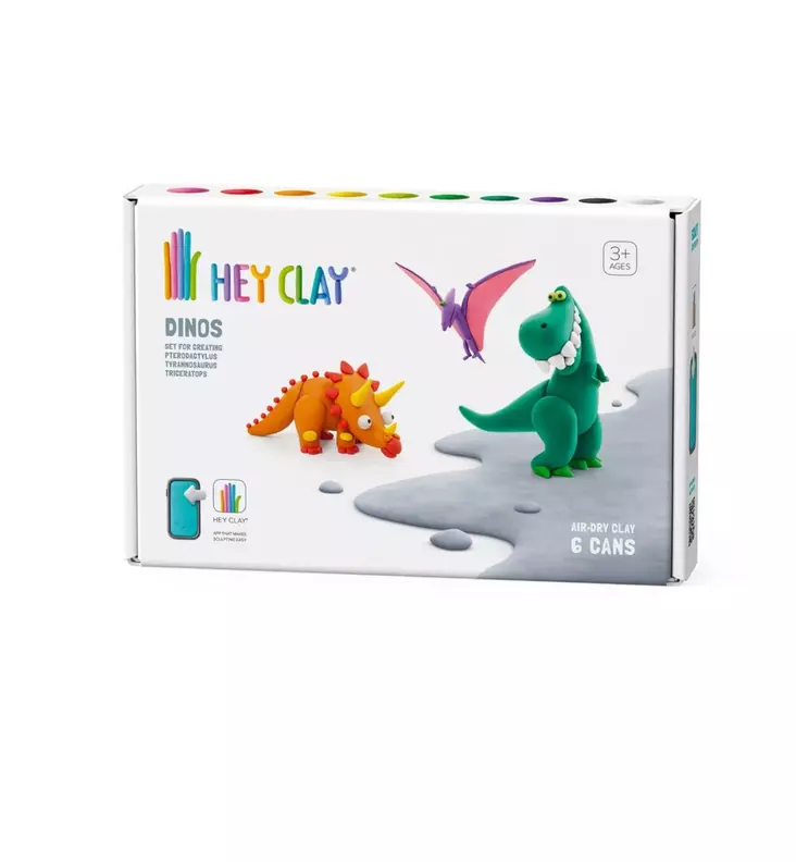 Hey Clay muovailuvaha 6 can set - Askartelu - 4897105241805 - 1