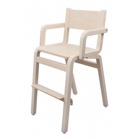 Juniortuoli, käsinojilla, koivu - Juniorituolit - 4566856425 - 1