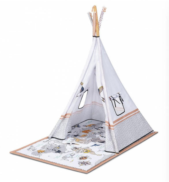 Kinderkraft Tippy teltta leikkimatto - Leikkimatot ja jumppamatot - 5902533915835 - 1