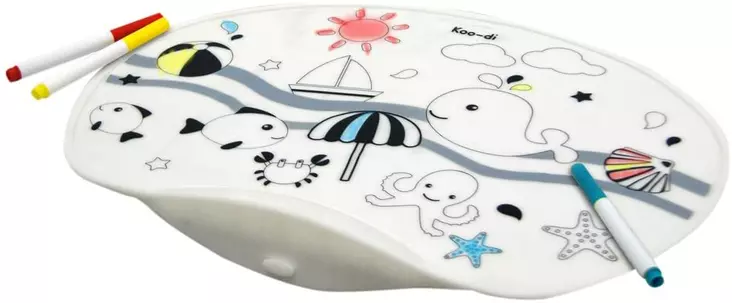 Koo-di väritettävä ruokailualusta - Ruokailualustat - 5060023804165 - 1
