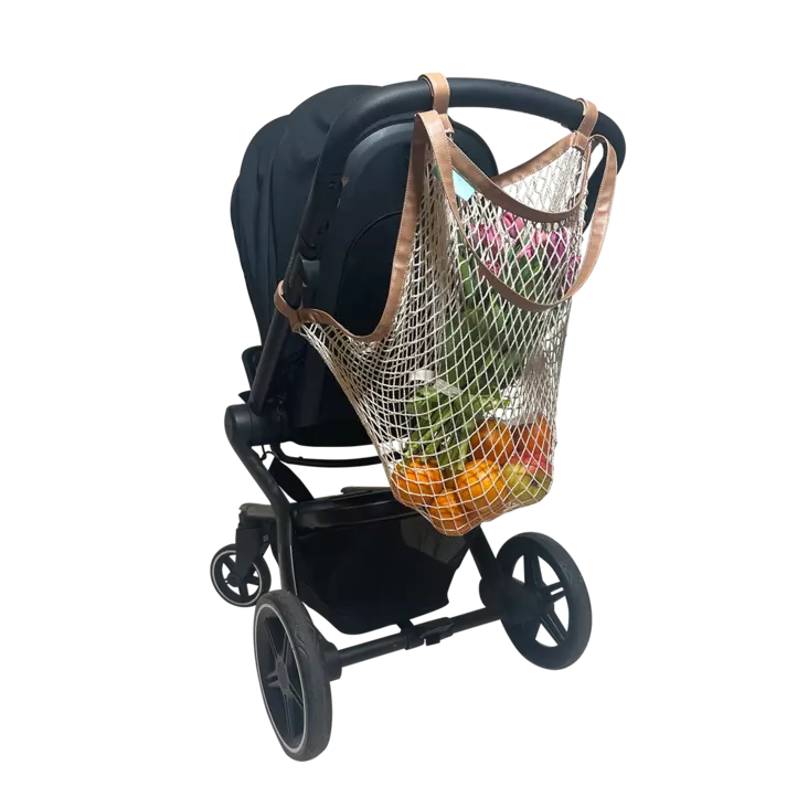 Najell verkkokassi rattaisiin - Lokerikot rattaiden työntöaisaan - 7350080243235 - 1