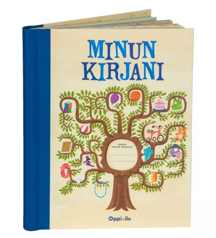 Oppi ja ilo Minun kirjani albumikirja - Kirjat, vihkot ja kirjaimet - 9789526360485 - 1