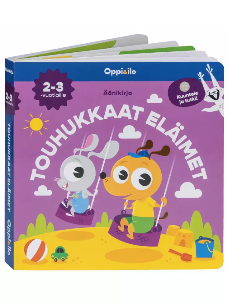 Oppi ja ilo Touhukkaat eläimet - Kirjat, vihkot ja kirjaimet - 9789526357775 - 1