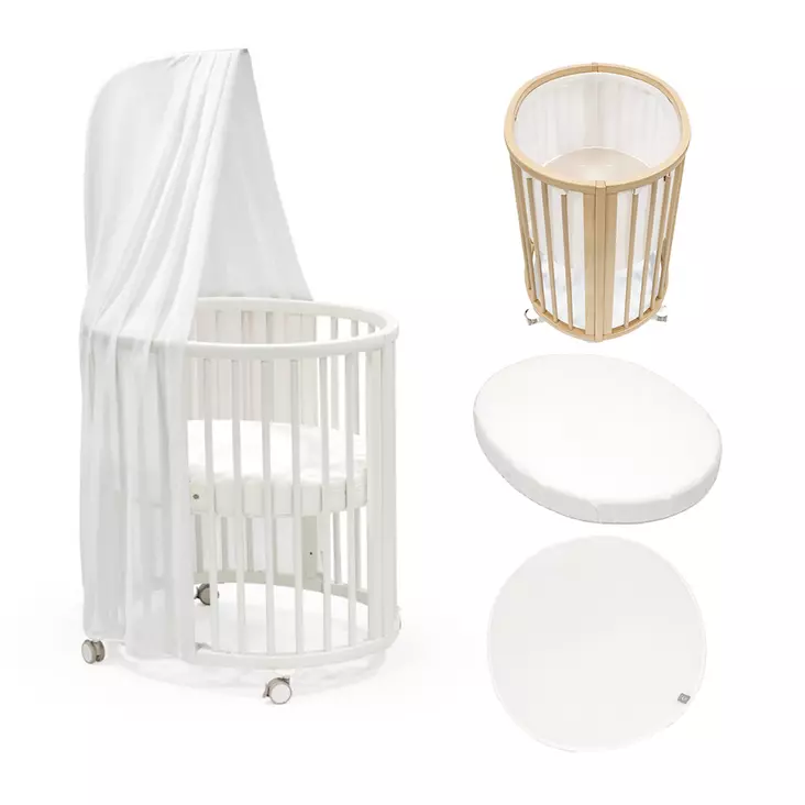 Stokke Sleepi Mini V3 starttipaketti - Pinnasängyt ja juniorisängyt - 7040355911105 - 1