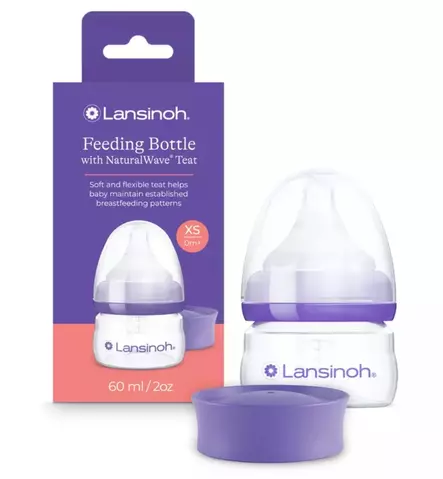 Lansinoh tuttipullo Natural Wave 60 ml - Tuttipullot - 5060420235876 - 1