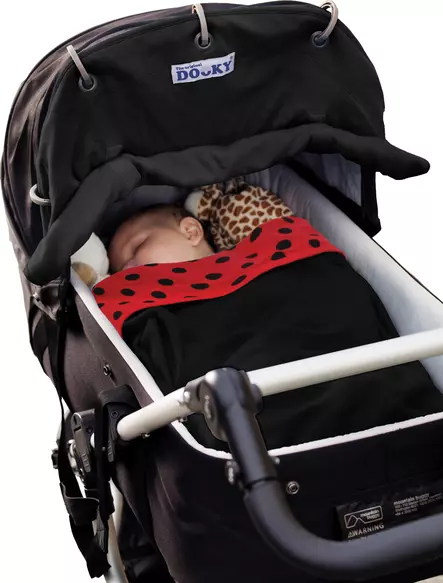 Dooky tuuli- ja aurinkosuoja rattaisiin ja turvakaukaloon - Aurinkosuojat ja vaunuverhot - 5038278988756 - 20