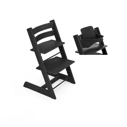 Stokke Tripp Trapp ja Baby Set etukaari -paketti - Syöttötuolit - 36696541416 - 1
