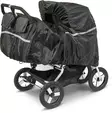 BabyTrold sadesuoja tuplaratas kaksi vaunukoppaa - Sadesuojat tuplarattaisiin - 5704211705536 - 1