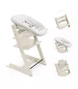 Stokke Tripp Trapp syöttötuoli bundle etukaarella ja Newborn Setilla - Syöttötuolit - 7040356975006 - 1