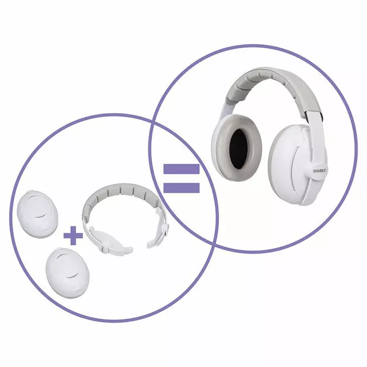 Dooky kuulosuojaimet 2in1 - Kuulo-, huomio- ja heijastintuotteet - 5038278015476 - 1