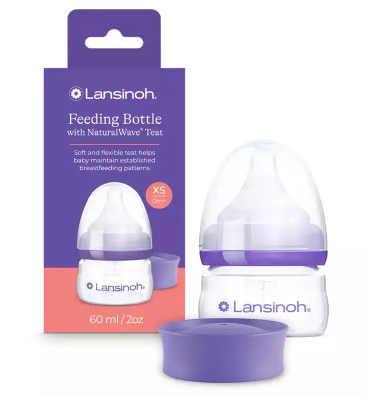 Lansinoh tuttipullo Natural Wave 60 ml - Tuttipullot - 5060420235876 - 1
