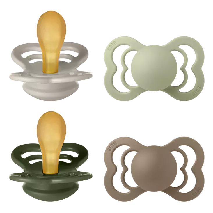 BIBS Supreme tutti 6kk-18 4-pack natural - Tutit - 5713795280346 - 1
