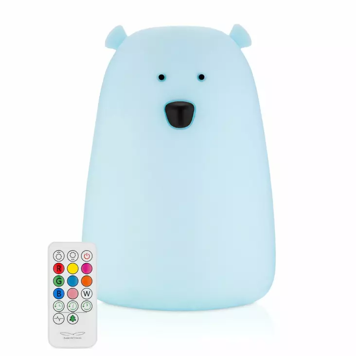 Rabbit & Friends yövalo Bear - Yövalot ja lämpömittarit - 5907222123676 - 1