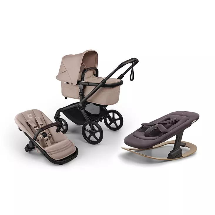 Bugaboo Fox5 Renew yhdistelmävaunut ja Giraffe baby rocker - Yhdistelmävaunut - 87174475741116 - 1