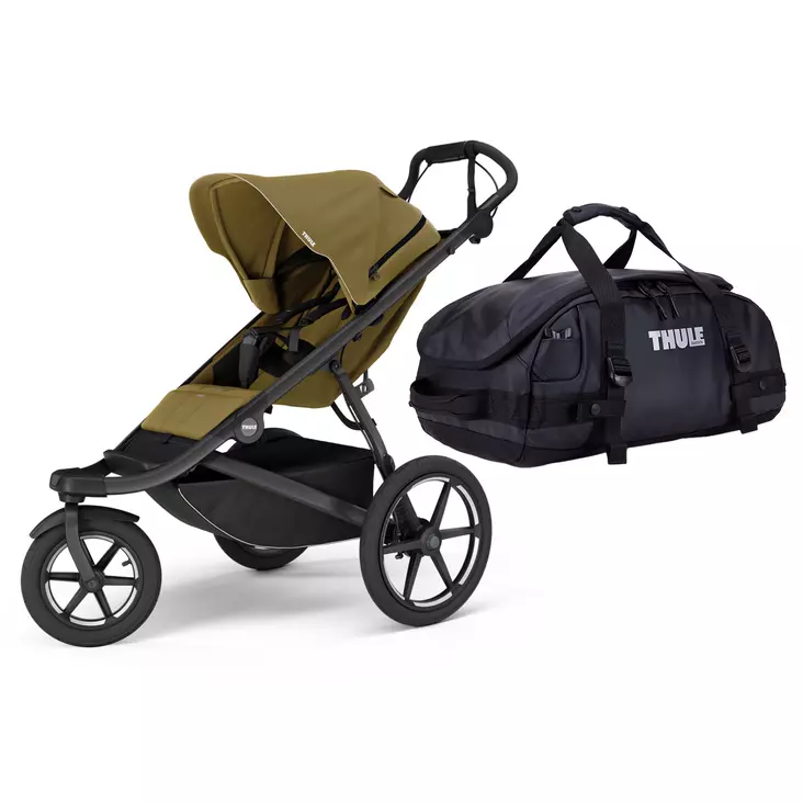 Thule Urban Glide 3 juoksurattaat ja duffelilaukku - Juoksurattaat - 872299049556 - 1