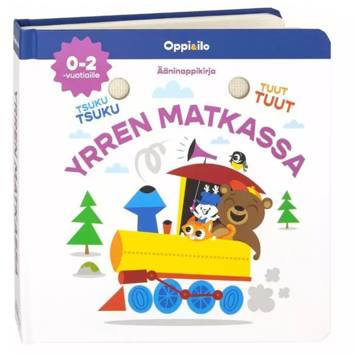 Oppi ja ilo Yrren matkassa äänikirja - Kirjat, vihkot ja kirjaimet - 9789526370576 - 1